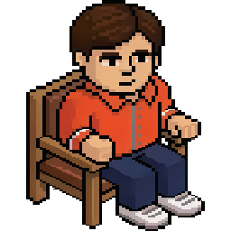 taking a seat
